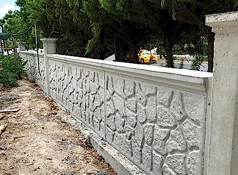 Kalıp Beton Duvar